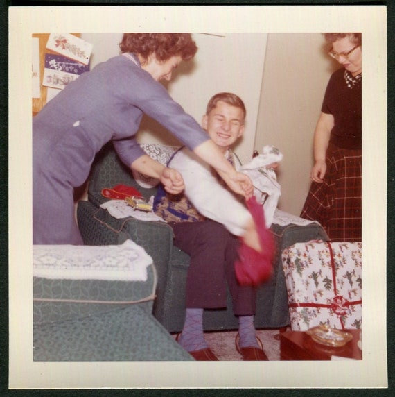 Vintage Photo Young Guy Picking a Name Out of Hat 1960's Etsy