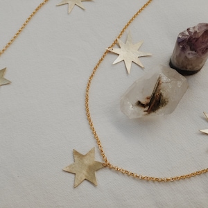 Brass Star Wall Hanging / Garland