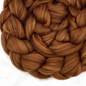 59 EUR/kg Merino + organic nylon combed yarn, 100g spinning fibers, felting wool, spinning wool, wool for spinning, felting, weaving