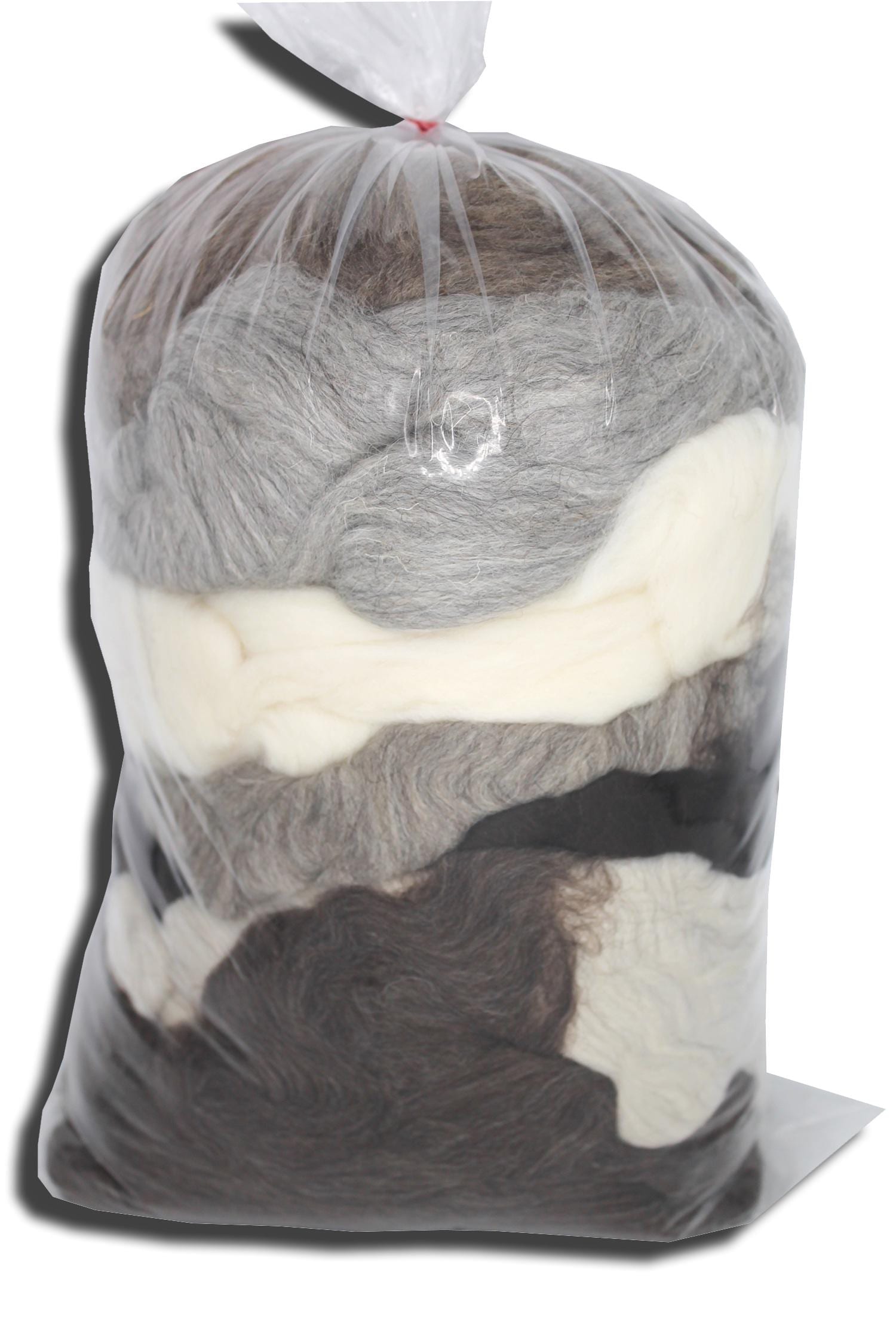 Echeveau de laine de yack filé au rouet : accessoires-tricot par leslutineries