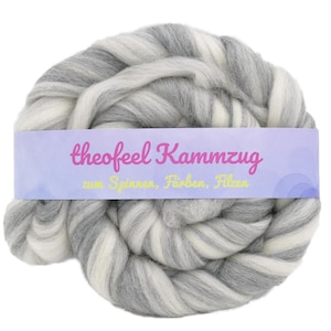 39 Euro/kg Merino blend 23 mic, staple fibers, wool for spinning, dyeing, felting, weaving, 100 grams