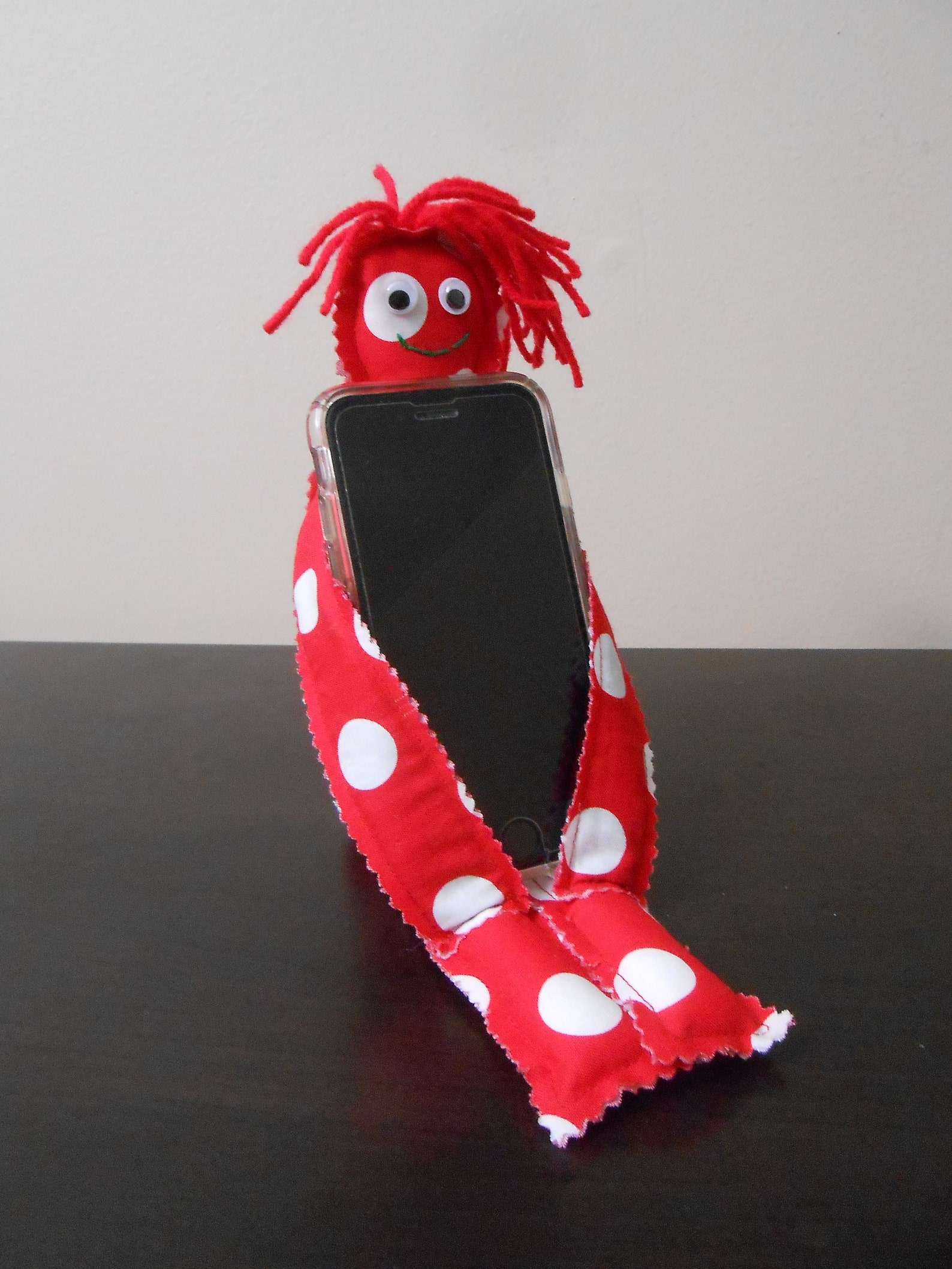 Unique Fabric Desktop Phone Stand Cell Phone Pillow Mobil Etsy