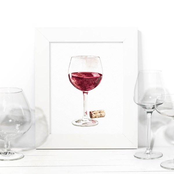 Wine Art - Etsy