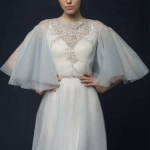 Blue wedding dress/ Sinina image 9