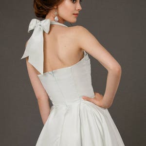 Pink Wedding Dress, Low Back, Corset, Color Bridal Gown / Amond - Etsy