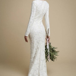 Wedding dress long sleeve/ Utta image 5