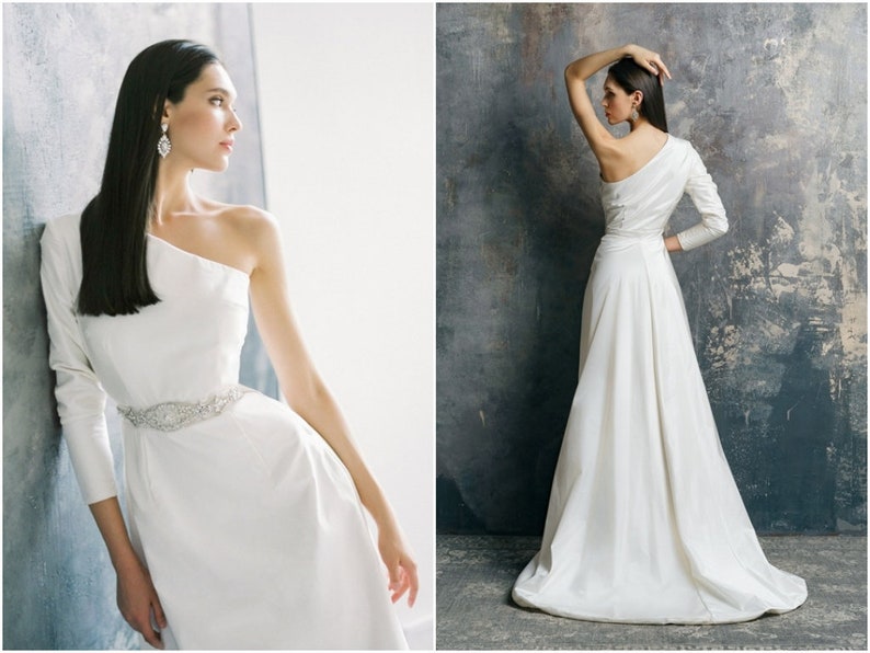 Modern wedding dress/ Ariadna image 2