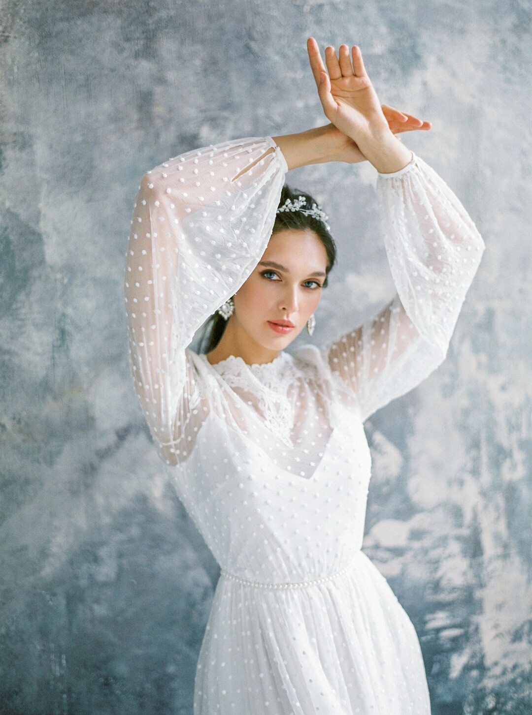Boho Lace Wedding Dress - Etsy
