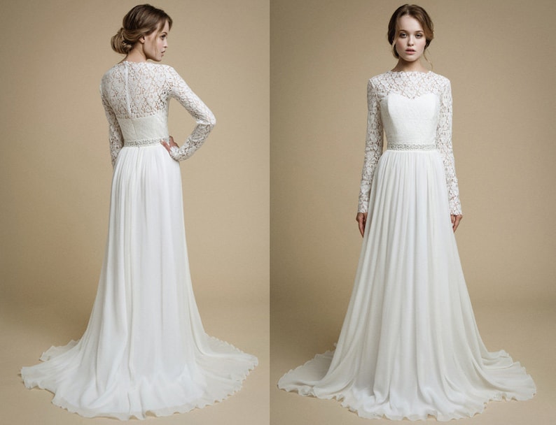 Wedding dress sleeves Etsy