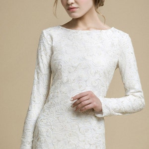 Wedding dress long sleeve/ Utta image 2