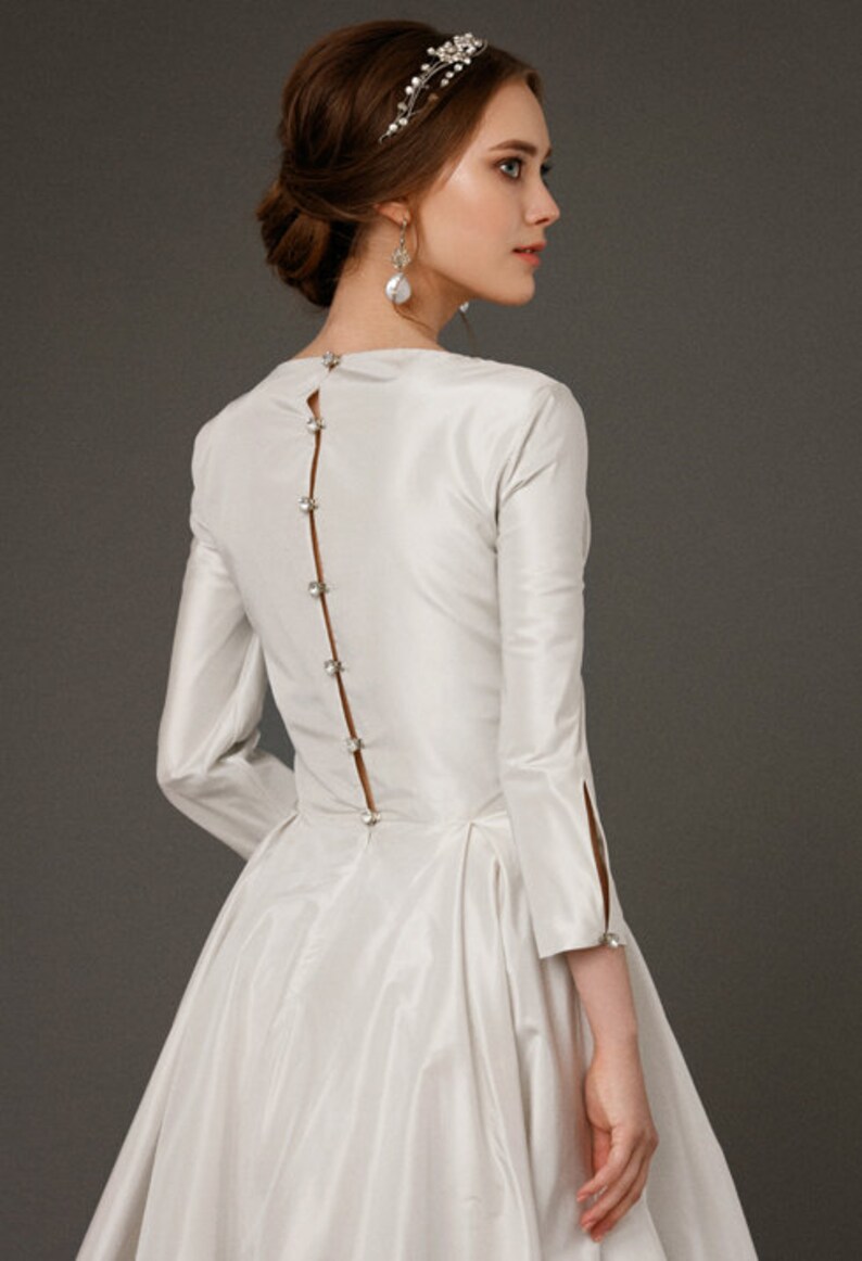 Silk Taffeta Bridesmaid Dress