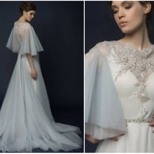 Blue wedding dress/ Sinina image 2