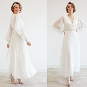 Simple wedding dress/Olga