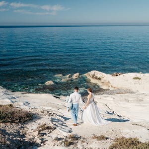 Greek wedding dress, ball, Antique style, bohemian bridal gown /Filomena image 6