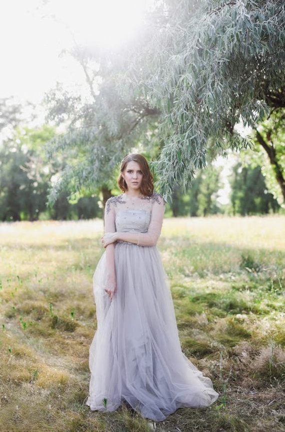 Lavender frost bridesmaid clearance dress