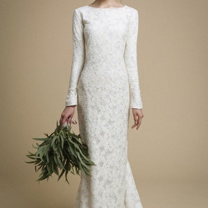 Wedding dress long sleeve/ Utta image 3