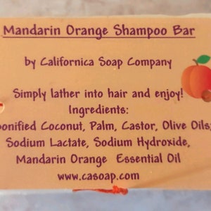 Shampoo Bar mit ätherischen Ölen