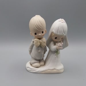 Precious moments bride and groom 1979