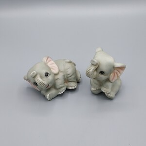 Pair of adorable elephants by Homco