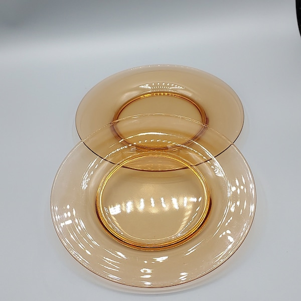 Glass Dessert Plate Etsy