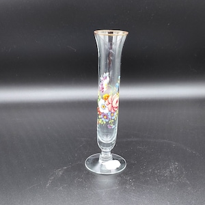 Seven inch silver city bud vase