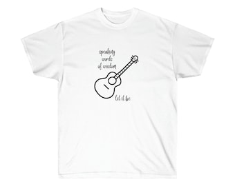 Camiseta unisex de ultra algodón. Déjalo ser