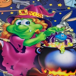 Packung 1990er Halloween Farbklammern