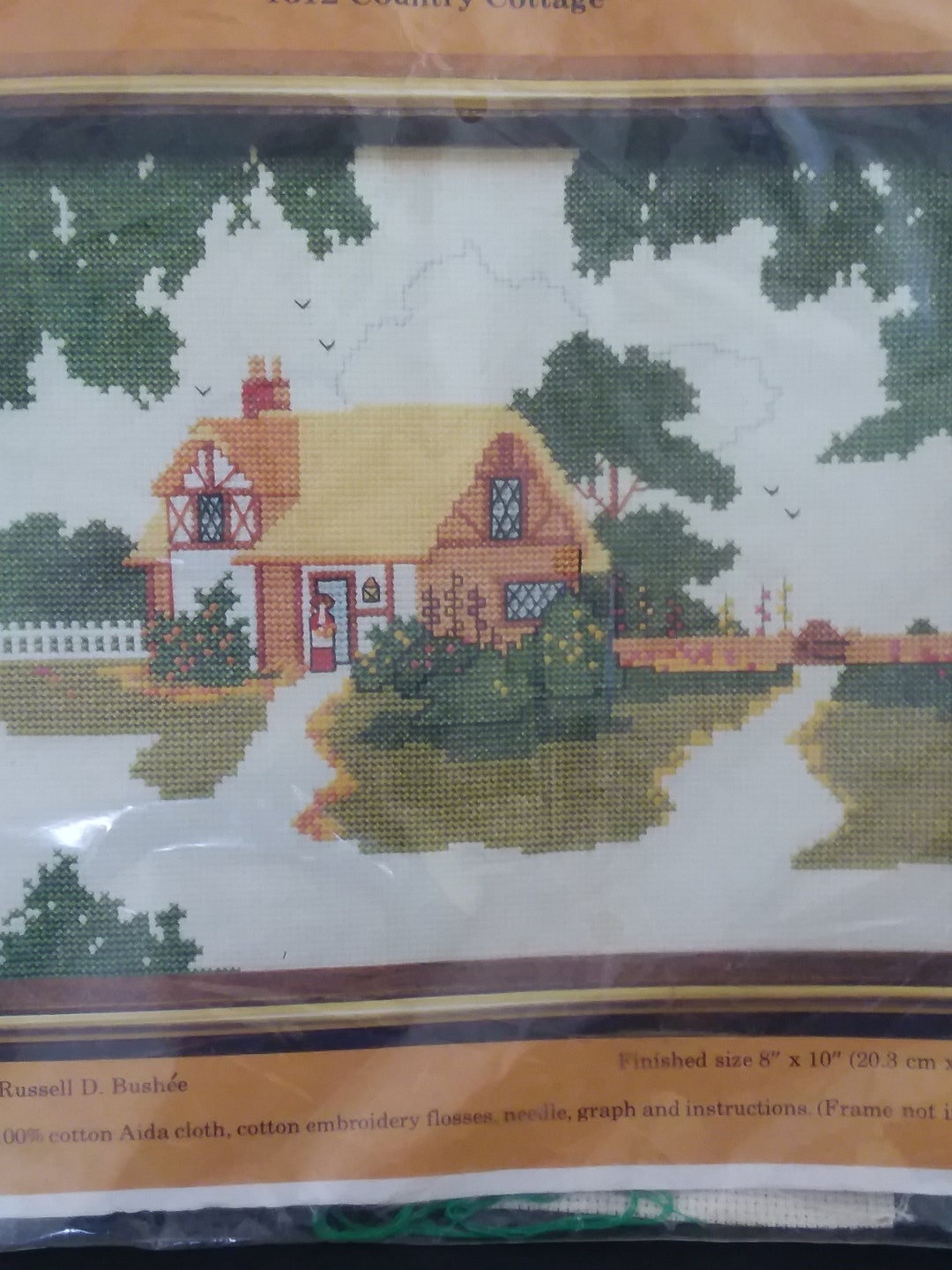 Country Cottage Needlecraft Kit Etsy