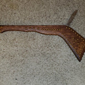 native american gunstock war club