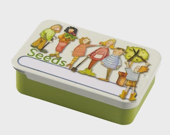 Emma Ball Floral Pocket Tin – Small Storage for Crafting, Sewing, Travel Essentials