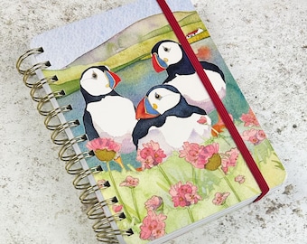 Spiral Bound Notebook with pockets – 12 Designs to Choose From by Emma Ball