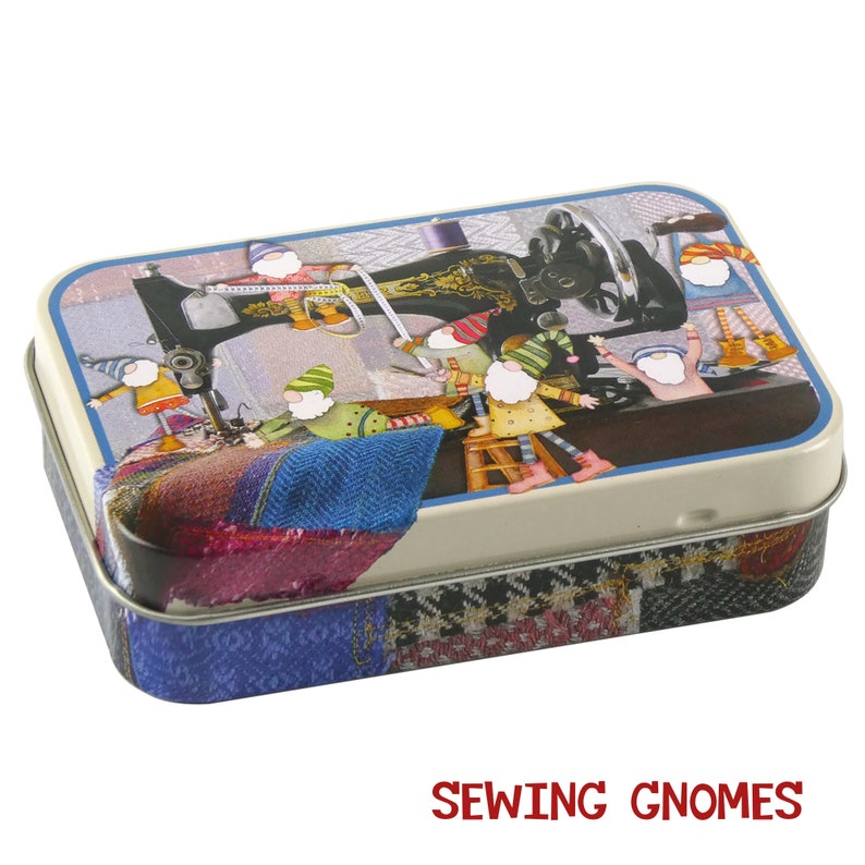 Petites boîtes à charnière Sewing Gnomes