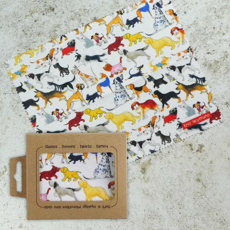 Reusable Microfibre Lens Cloths for Glasses and Cameras The Paw Club