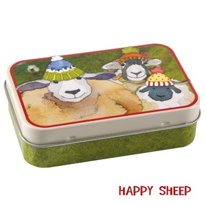 Petites boîtes à charnière Happy Sheep