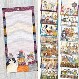 Emma Ball Magnetic Notepad – 50 Pages, Fridge Friendly, Practical & Stylish Gift