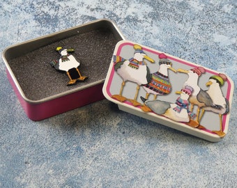 Pin in a tin - Seagull Pin