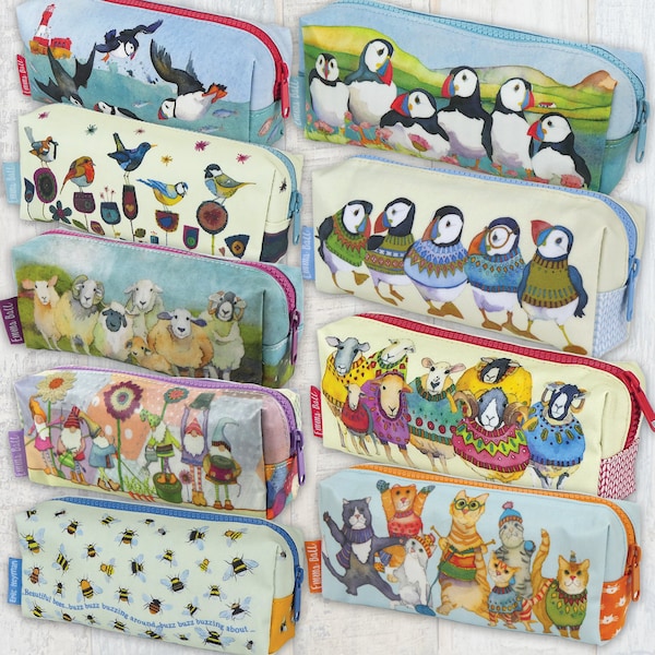 Zipped Pencil Cases