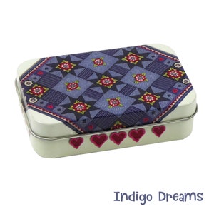 Petites boîtes à charnière Indigo Dreams