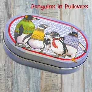 Mini Hinged Oval Tin