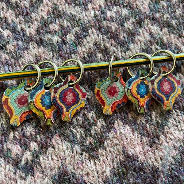 Stitch Markers for Knitters by Janie Crow