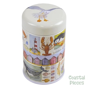 Small Stacking Tins – 3 Compartment Storage, Various Designs by Emma Ball & Janie Crow