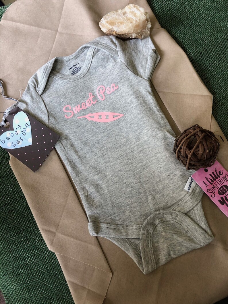 Garden Onesie Shower Gift FINALSUMMER Sweet Pea Onesie Sweet Onesie Sweet Pea Bodysuit Girls Onesie Pea Onesie