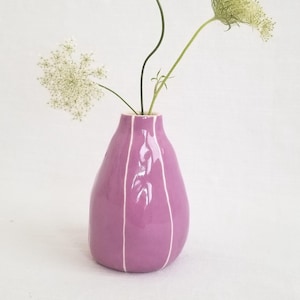 陶器の花瓶。カラフルな室内装飾。小さな贈り物 - Etsy 日本
