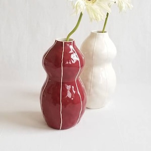 Ceramic vase. Wedding gift. Modern decor. Home accent image 2