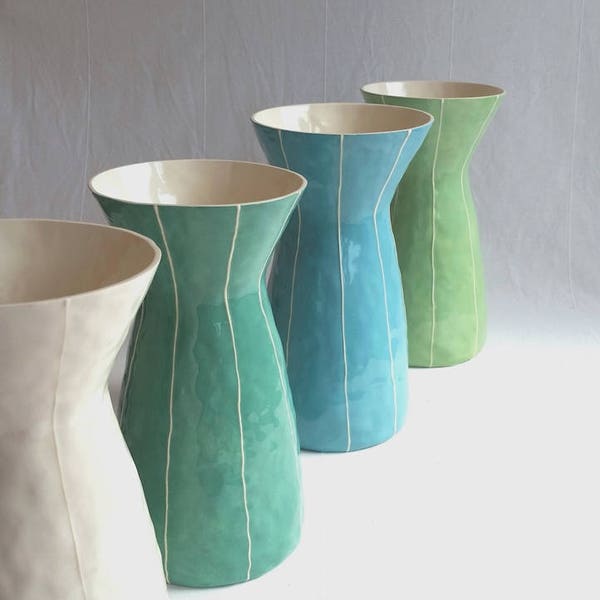 Large Ceramic Vase Etsy