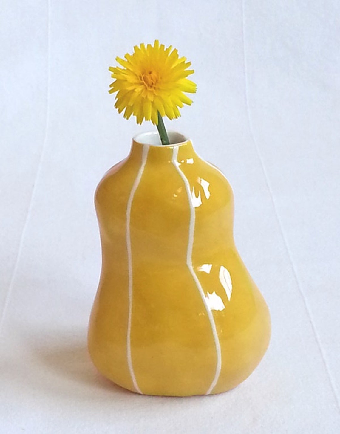 Set of 3 ceramic bud vases. Handmade gift idea Etsy