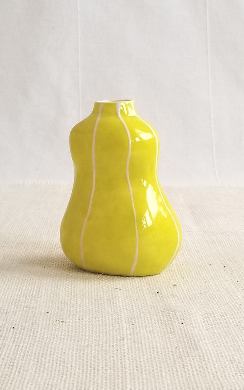 Ceramic Etsy Vase. Colorful Home Decor. Small Gift Etsy UK