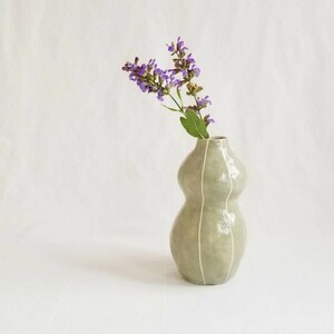 Ceramic vase. Wedding gift. Modern decor. Home accent image 7