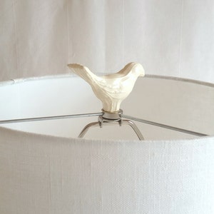 Bird lamp finial. Unique home lighting decor image 7