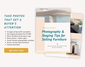 Photography and Staging Guide for Furniture Flippers (PDF)